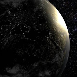 Earth dark wallpaper