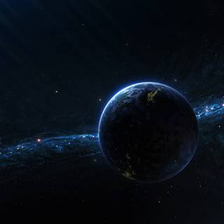Earth dark wallpaper