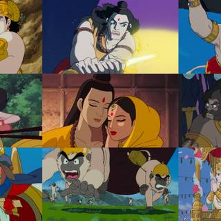 Ramayana: The Legend of Prince Rama wallpaper