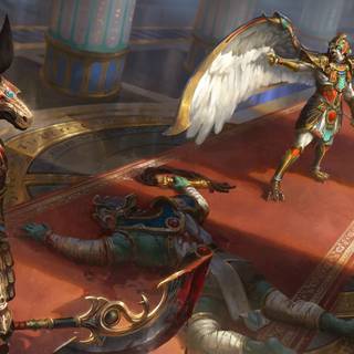 Egyptian God Seth wallpaper