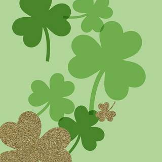 Shamrocks wallpaper