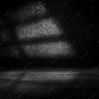 Black ground floor wallpaper