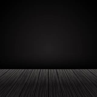 Black ground floor wallpaper