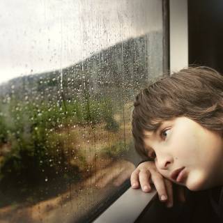 Sad rainy day wallpaper