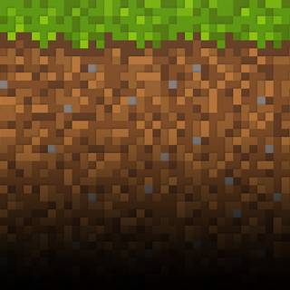 Minecraft grass block wallpaper