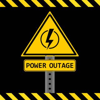 Power outage wallpaper