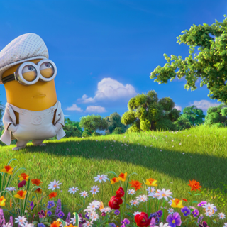 Spring Minions wallpaper