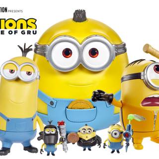 Spring Minions wallpaper