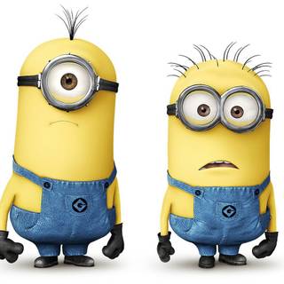 Spring Minions wallpaper