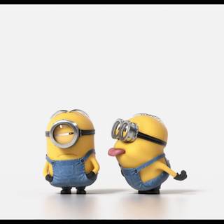Spring Minions wallpaper