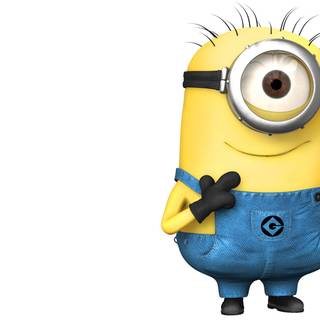 Spring Minions wallpaper