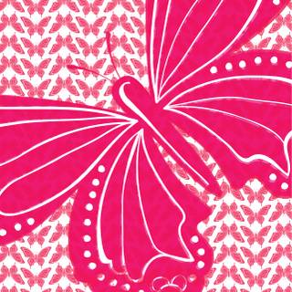 Butterfly spring iPhone wallpaper