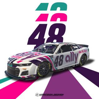 Alex Bowman 2023 wallpaper