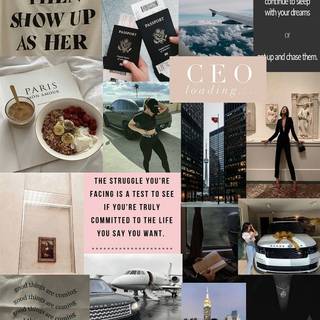 Dream board wallpaper