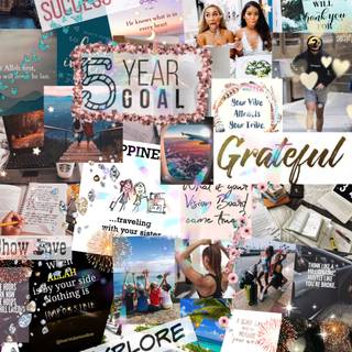 Dream board wallpaper