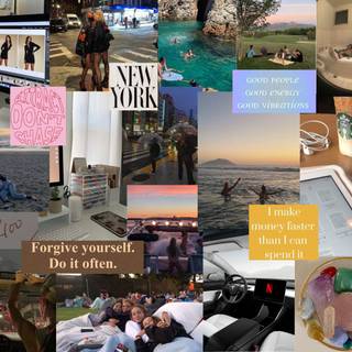 Dream board wallpaper