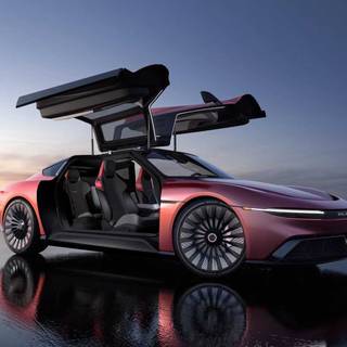 2023 DeLorean Alpha wallpaper