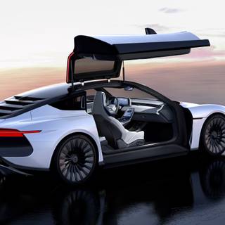 2023 DeLorean Alpha wallpaper