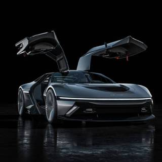 2023 DeLorean Alpha wallpaper