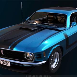 1970 Ford Mustang wallpaper