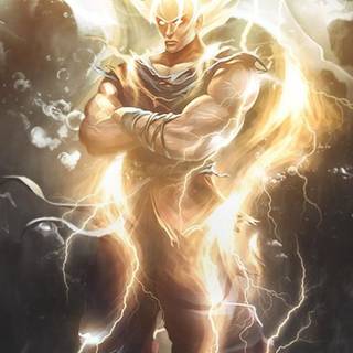 Realistic Goku wallpaper