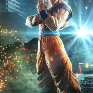 Realistic Goku wallpaper