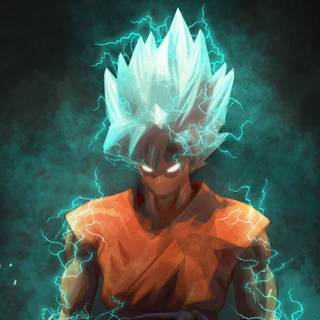 Realistic Goku wallpaper