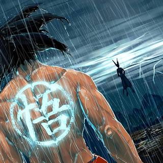 Realistic Goku wallpaper