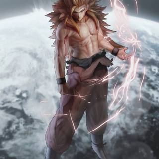 Realistic Goku wallpaper
