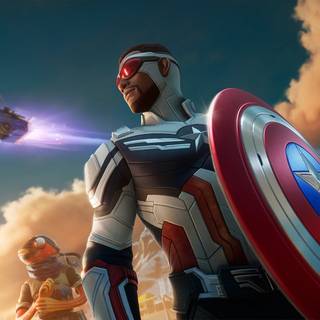 Captain America - Sam Wilson Fortnite wallpaper