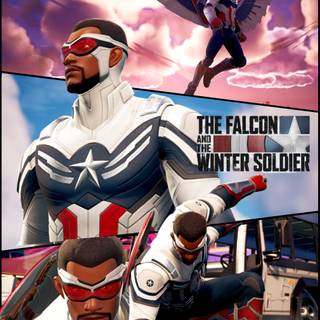 Captain America - Sam Wilson Fortnite wallpaper