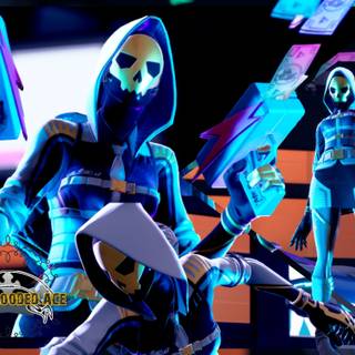 Gold Blooded Ace Fortnite wallpaper