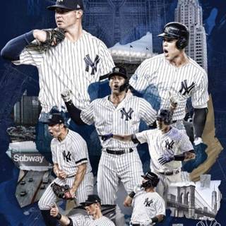 Yankees players wallpaper
