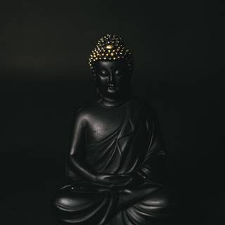 Dark Buddha wallpaper