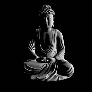 Dark Buddha wallpaper