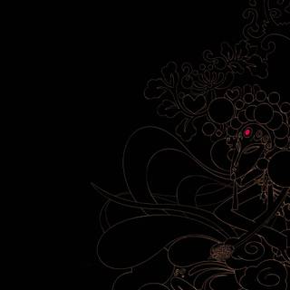 Dark Buddha wallpaper