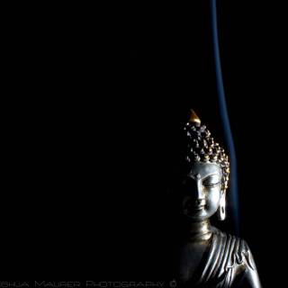 Dark Buddha wallpaper