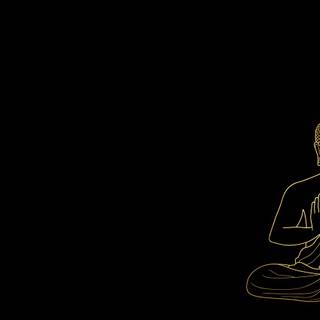 Dark Buddha wallpaper