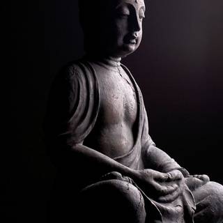Dark Buddha wallpaper