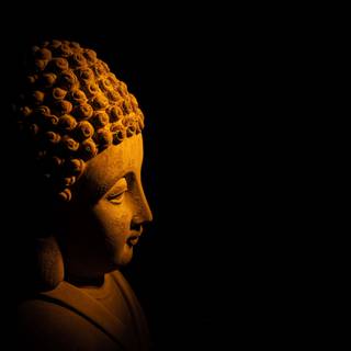 Dark Buddha wallpaper