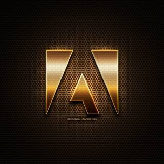 Adobe logo wallpaper