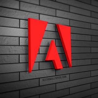 Adobe logo wallpaper