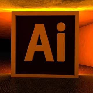 Adobe logo wallpaper