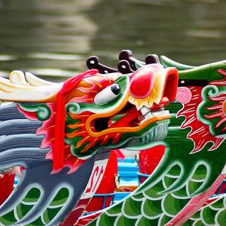 Dragon boat wallpaper