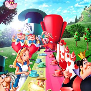 Disney Alice In Wonderland wallpaper
