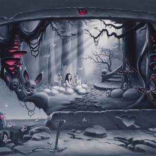 Disney Alice In Wonderland wallpaper