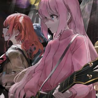 Bocchi The Rock mobile wallpaper