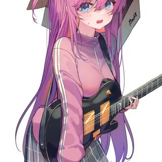 Bocchi The Rock mobile wallpaper