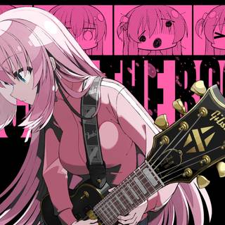 Bocchi the Rock! desktop wallpaper