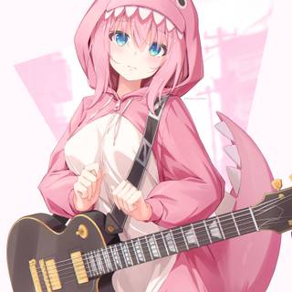 Bocchi The Rock mobile wallpaper